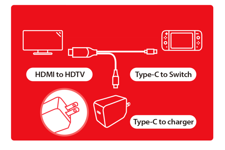 Switch HDMI ケーブル - Brook Gaming Switch HDMI ケーブル - Brook Gaming