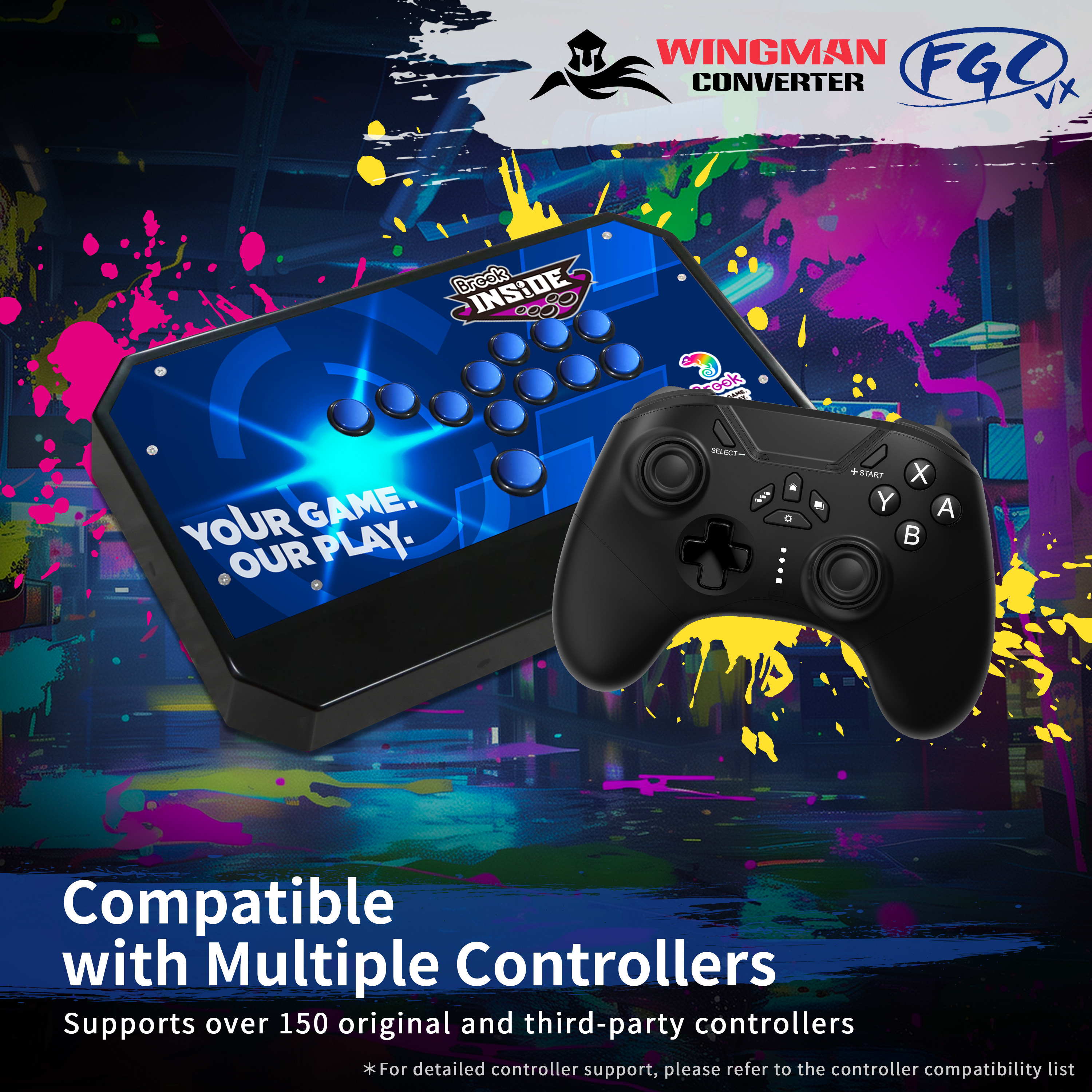 PS5/PS4両対応】Brook Wingman VX - 愛用アケコンを最新機種で | 公式
