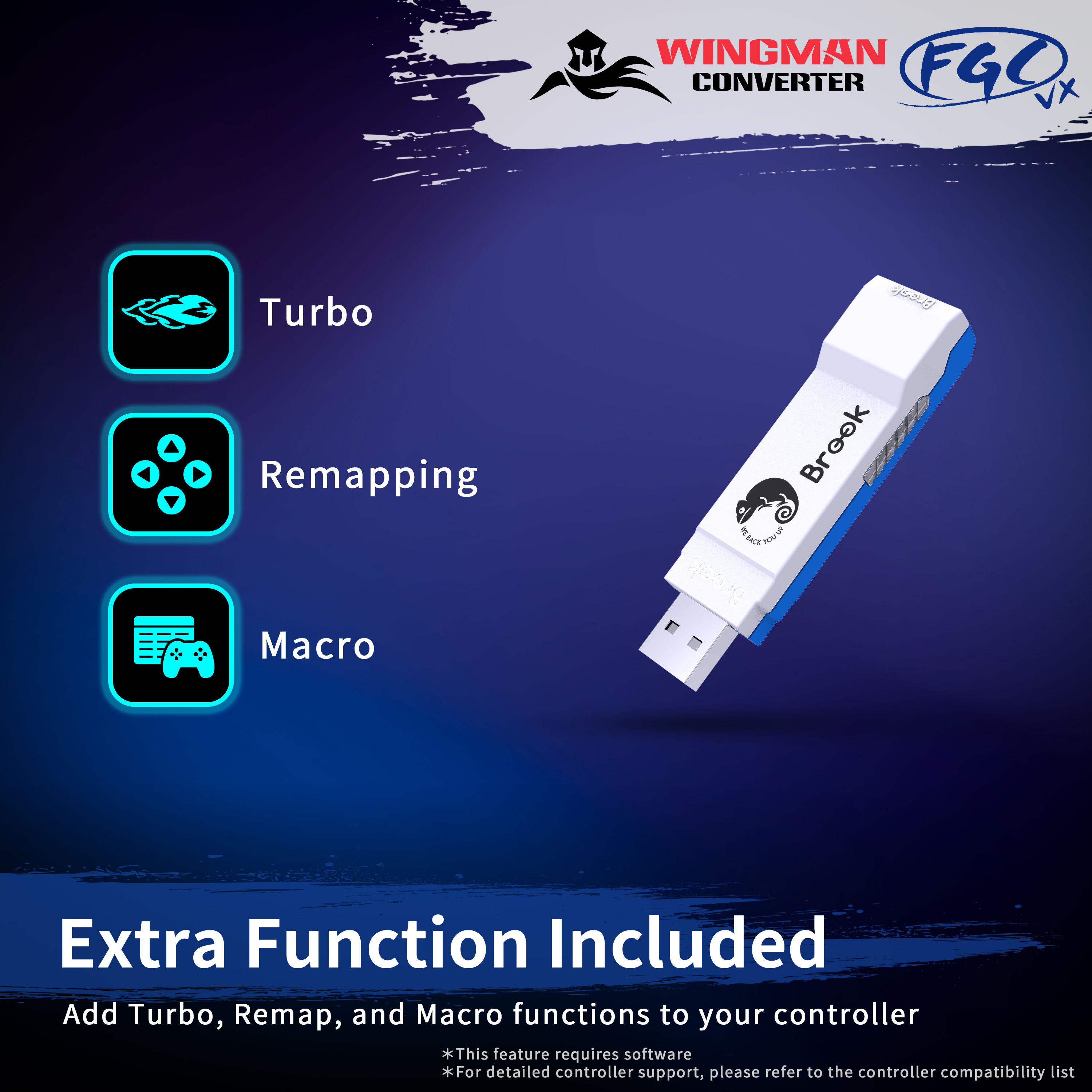 PS5/PS4両対応】Brook Wingman VX - 愛用アケコンを最新機種で | 公式