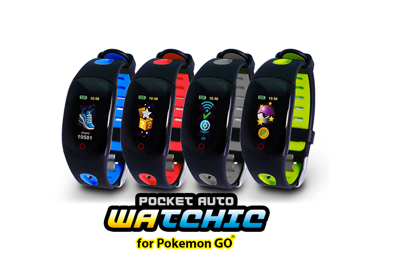 Brook Pocket Auto Catch Watchic Plus - Dual Accounts Auto Catcher, IPX7  Waterproof, 0.96 inch Color Display, Pocket Monster Go Catcher Accessory